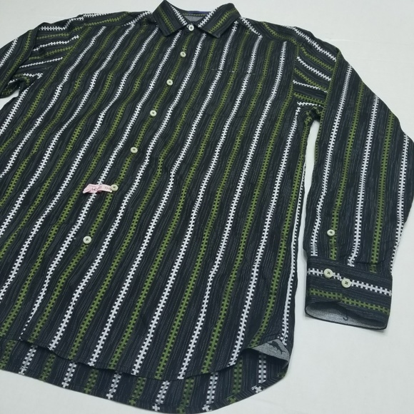 Tommy Bahama Long sleeve striped shirt - Picture 3 of 8